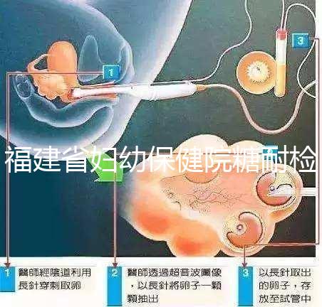 福建省婦幼保健院糖耐檢查多少錢?每個過程的價格分享