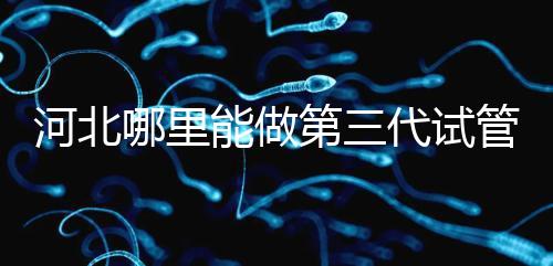 河北哪里能做第三代試管嬰兒？遵化有醫(yī)院能做試管嗎？
