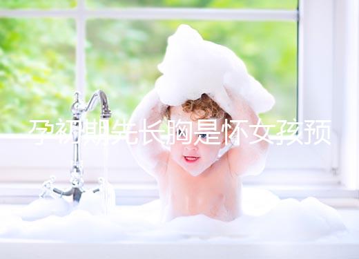 孕初期先長胸是懷女孩預(yù)兆，乳房出現(xiàn)漲疼、長斑請別慌張