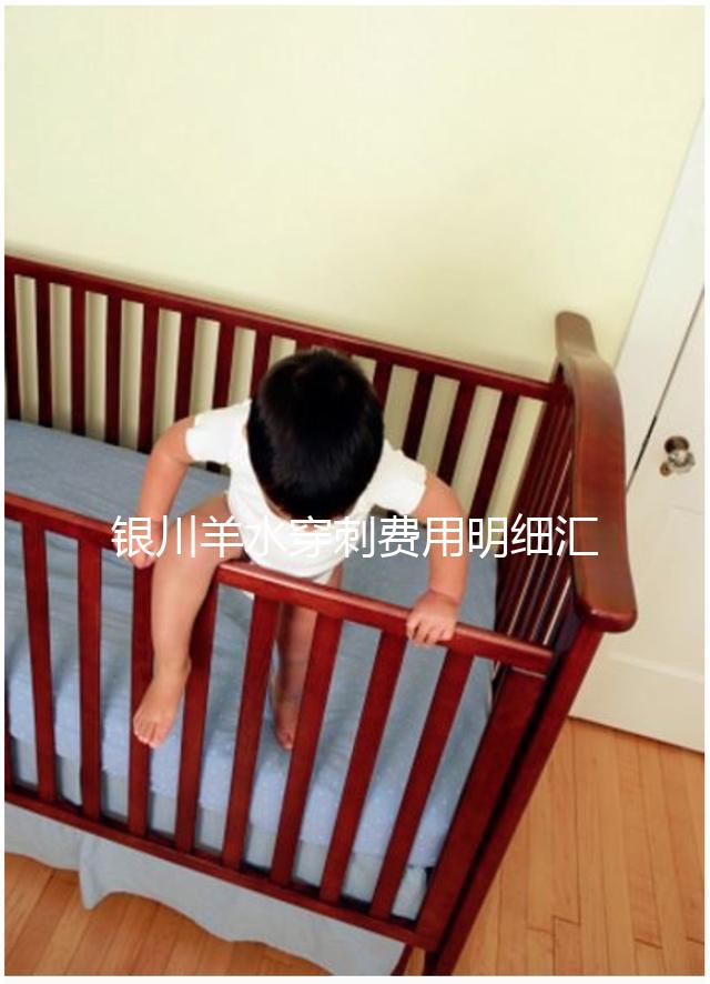 銀川羊水穿刺費用明細匯總，預約、檢查多少錢一目了然