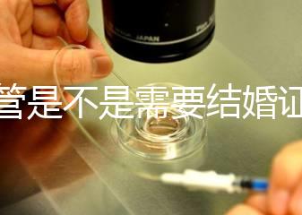 試管是不是需要結(jié)婚證，做試管嬰兒需要結(jié)婚證書嗎？