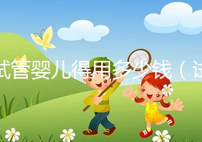 試管嬰兒得用多少錢(qián)（試管嬰兒得用多少錢(qián)呀）